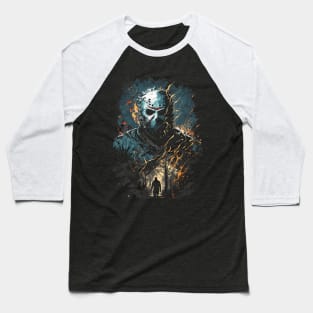 Jason Voorhees Friday the 13th Baseball T-Shirt